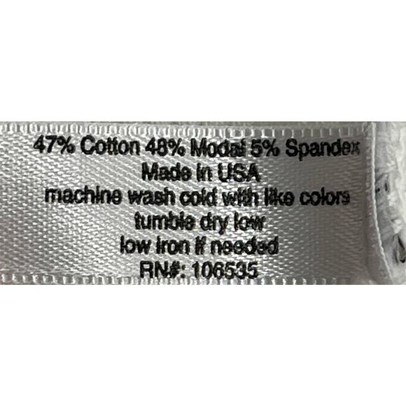 M2-53 SUNDAYS We Are Sundays Women's Crop Tank Top Ribbed Raw Hem White XS - Picture 6 of 6